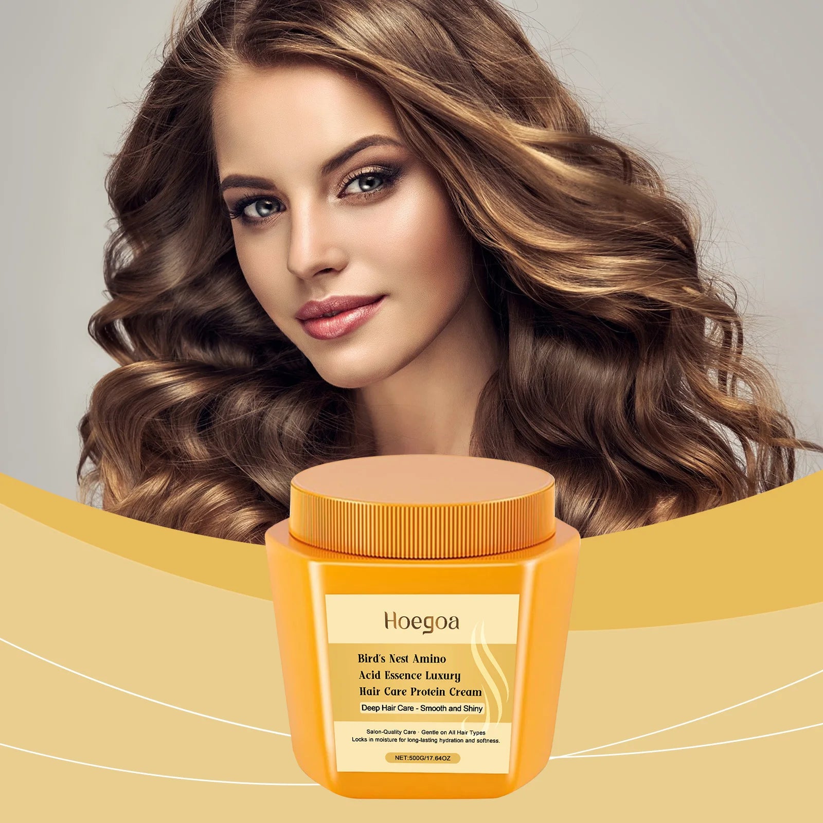 Amino Acid Protein Cream Repair Damaged Hair Restore Shine Softness Nourish Hair Hydrate Hair Treatment Protein Care Hair Mask