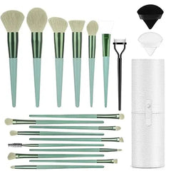 BESTOPE PRO Makeup Brushes With Case 20PCs Professional Makeup Brush Set, Foundation Powder Eyeshadow Brush Set Eyebrow Conceale