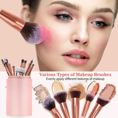 BESTOPE PRO Makeup Brushes With Case 20PCs Professional Makeup Brush Set, Foundation Powder Eyeshadow Brush Set Eyebrow Conceale