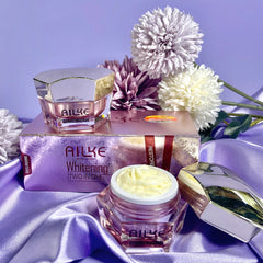 AILKE Lightening Cream, Antioxidant, Glowing, Reduce Spots, For Black, Dark Skin, Whitening Face Care Set for All Skin Types