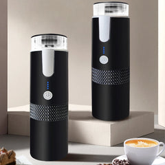 170ML Electric Coffee Machine Compatible with Capsule & Ground Coffee Espresso Maker Car Coffee Machine for Home Kitchen Office