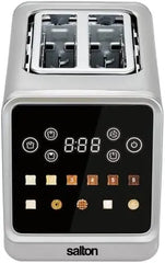 2 Slice Kitchen Toaster Bread Cooking Appliance with Touchscreen Display Home Cooking Equipment