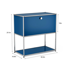 Modern Storage Cabinet Versatile Free-Standing Organizer for Living Room Bedroom and Home Office Bookshelf