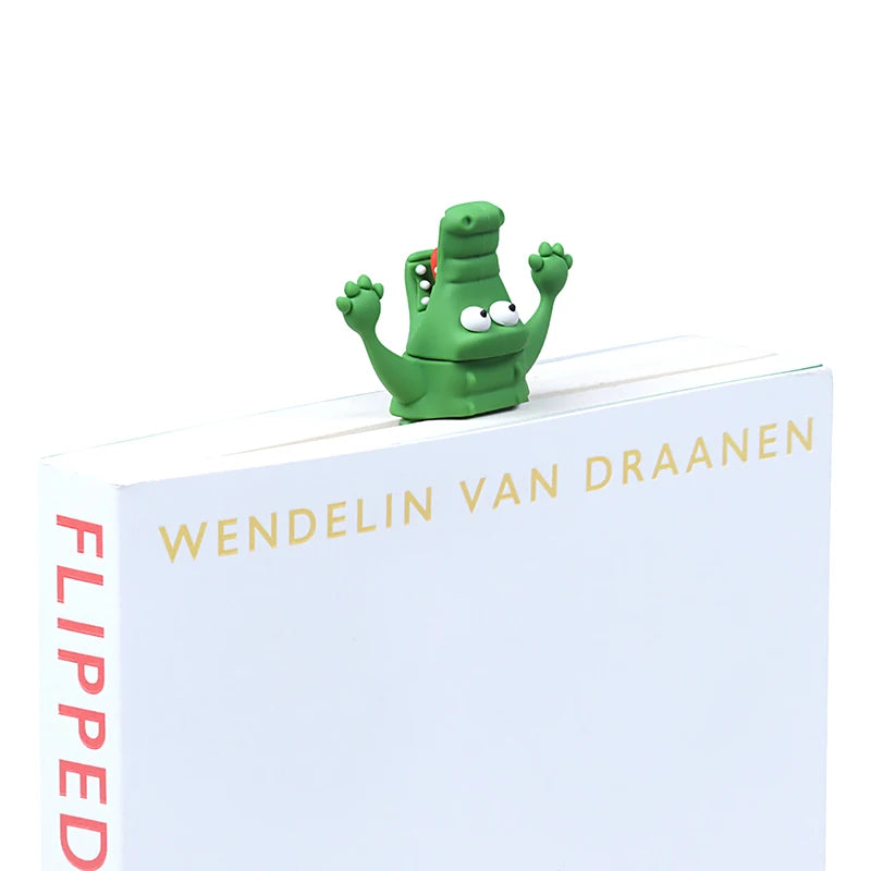 3D Stereo Funny Marker Book Clip Cute Shark Crocodile Of Pages Gift Children Supply Creative Stationery Bookmarks