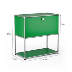 Modern Storage Cabinet Versatile Free-Standing Organizer for Living Room Bedroom and Home Office Bookshelf