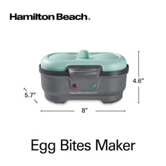 Egg Bites Maker Nonstick Egg Cooker Poached Egg Maker Easy Cleanup Protein Packed Breakfast Quick Cooking Kitchen Appliance