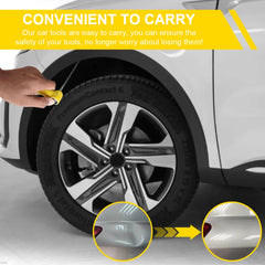 Stainless Steel Car Dent Removal Hooks 2Pcs Auto Body Repair Tools for Automotive Paintless Dent Fixing and Car Body Repair