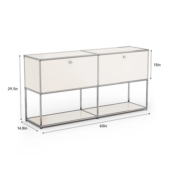 white-2-layer-2-door