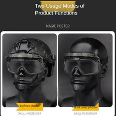 Tactical Goggles Gear Riding Windproof Eyewear Glasses Shooting Protection Tactical Goggles UV Protection Sport Glasses