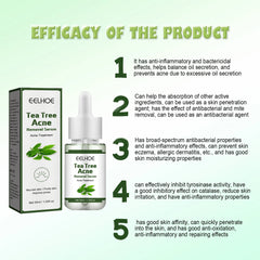 EELHOE Tea Tree Acne Repair Essence To Remove Acne, Nourish The Skin