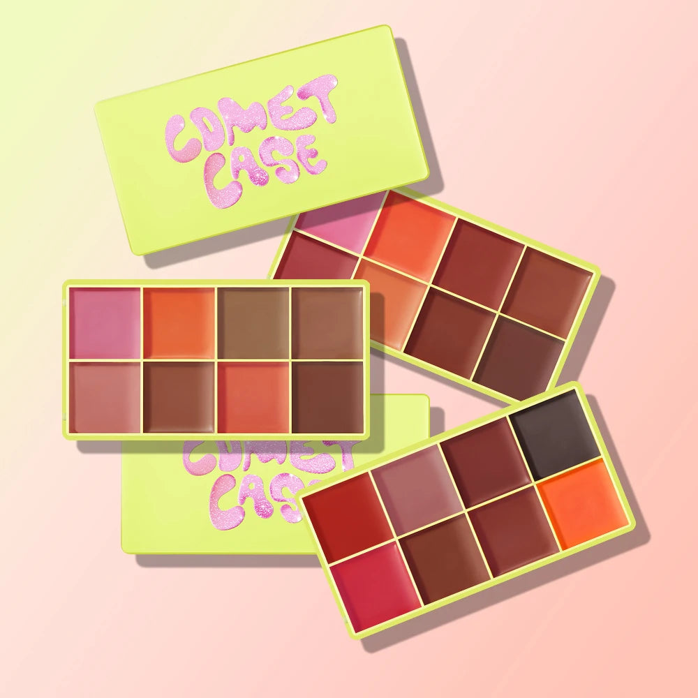 8Colors Highlight/Brow/Blush Palett Enhance Facial Three-dimensional Makeup Shimmer Waterproof Makeup Tool Cosmetic