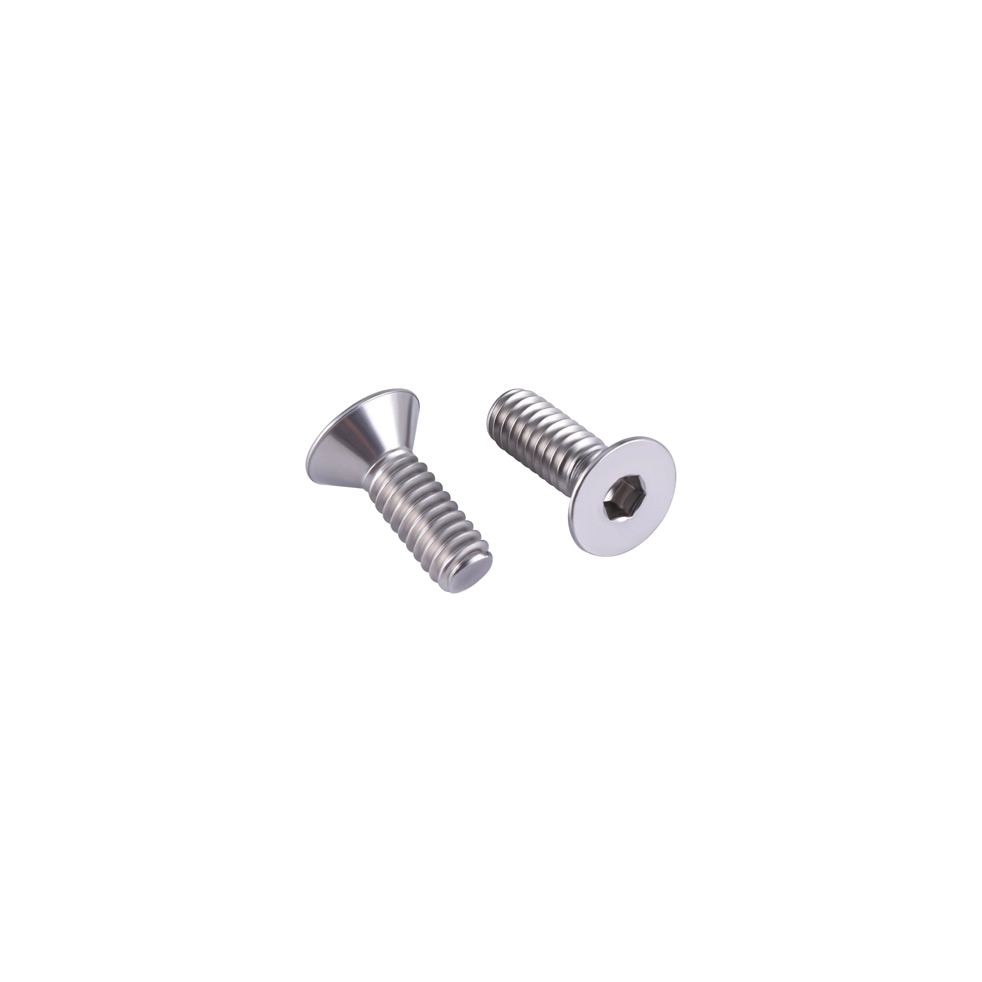 30pcs Stainless Steel 304 Countersunk Head Hexagon Socket Screw, Flat Head Hexagon Socket Screw Bolt # 1/4-20 X 3/4“