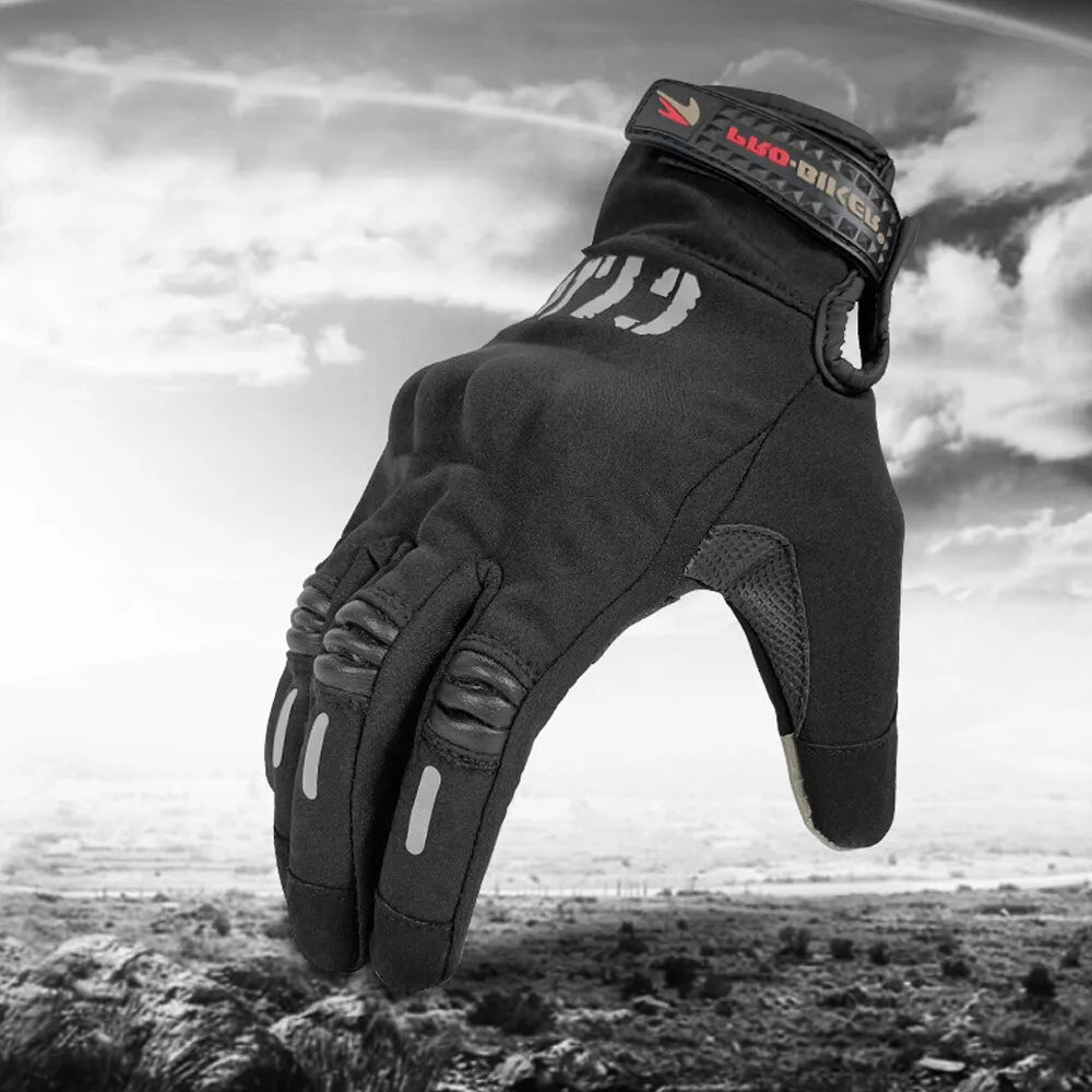 Motorcycle Gloves for Men Women Touch Screen Cycling Gloves for Outdoor Sports Motorcross Windproof Protective Gloves