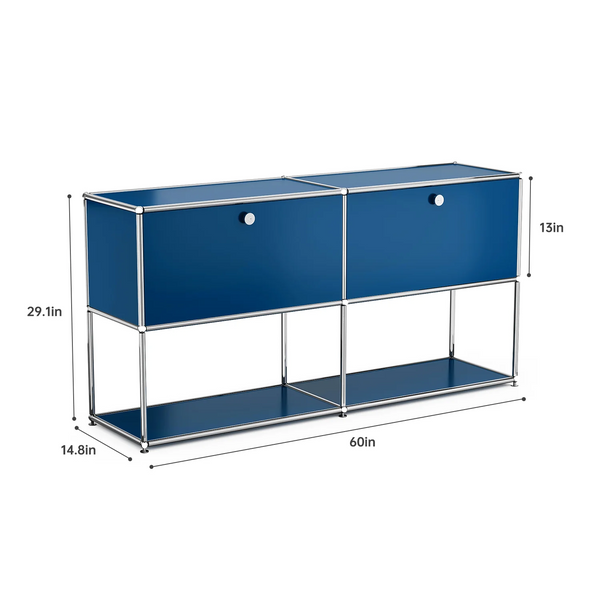blue-2-layer-2-door