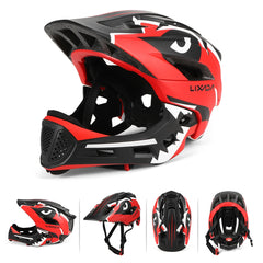 Kids Detachable Full Face Helmet Children Sports Safety Helmet for Cycle Skateboarding Roller Skating sports helmet Cycle helmet