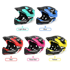 Kids Detachable Full Face Helmet Children Sports Safety Helmet for Cycle Skateboarding Roller Skating sports helmet Cycle helmet