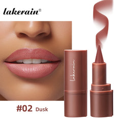 Liner Lipstick 6Colors Matte Black Brown Velvet Lipstick Waterproof Non Sticky Contouring Tint Lipliner Crayon Lip Makeup