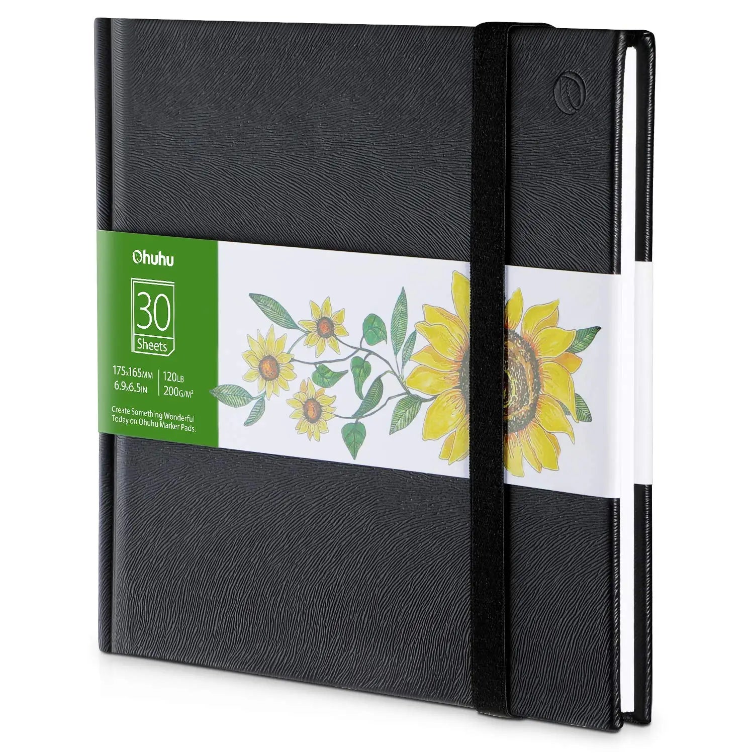 Ohuhu Marker Pads Art Sketchbook Hardcover Notebook Student Art Painting Drawing Watercolor Book Graffiti Sketch School Supplies