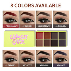 8Colors Highlight/Brow/Blush Palett Enhance Facial Three-dimensional Makeup Shimmer Waterproof Makeup Tool Cosmetic
