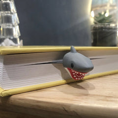 3D Stereo Funny Marker Book Clip Cute Shark Crocodile Of Pages Gift Children Supply Creative Stationery Bookmarks
