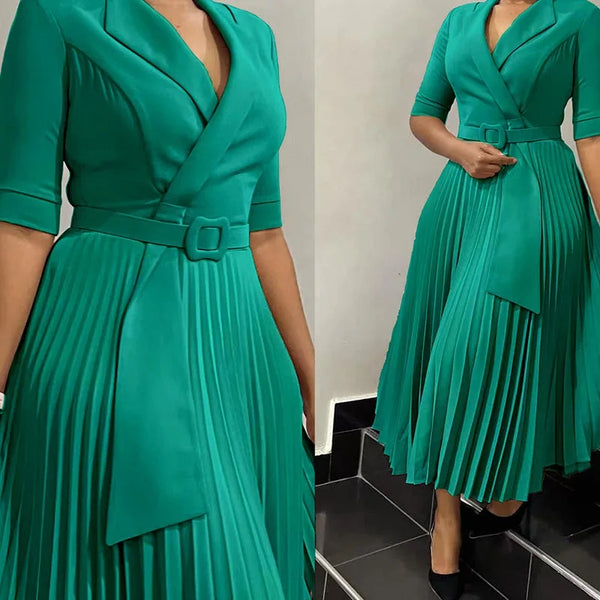 green-dress
