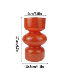 Ins Flower Glass Vase Creative Hydroponic Terrarium Plant Glass Vases Flower Pot Flower Arrangement Container Home Decoration