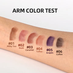 Liner Lipstick 6Colors Matte Black Brown Velvet Lipstick Waterproof Non Sticky Contouring Tint Lipliner Crayon Lip Makeup