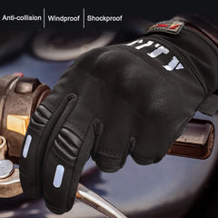 Motorcycle Gloves for Men Women Touch Screen Cycling Gloves for Outdoor Sports Motorcross Windproof Protective Gloves