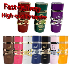 100ML Original Lattafa Yara Women Eau De Parfum Spray High Quality Arabian Perfume Lasting Fragrance Pheromone Light Fragrance