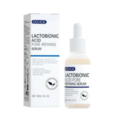 EELHOE Lactobionic Acid Pore Shrinking Essence Skin Elastic and Fine Cleansing Blackhead Skin Care Essence