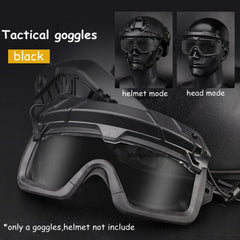 Tactical Goggles Gear Riding Windproof Eyewear Glasses Shooting Protection Tactical Goggles UV Protection Sport Glasses