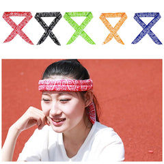 Summer Ice Cooling Scarf Cooling Neck Wrap Perfect for Sports Hiking Running and Outdoor Travel UV Protection