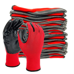 General Multi Use Safety Work Gloves Oil & Wear Resistant Labour Work Protection Gloves for Construction Warehouse Wear MIAO-US