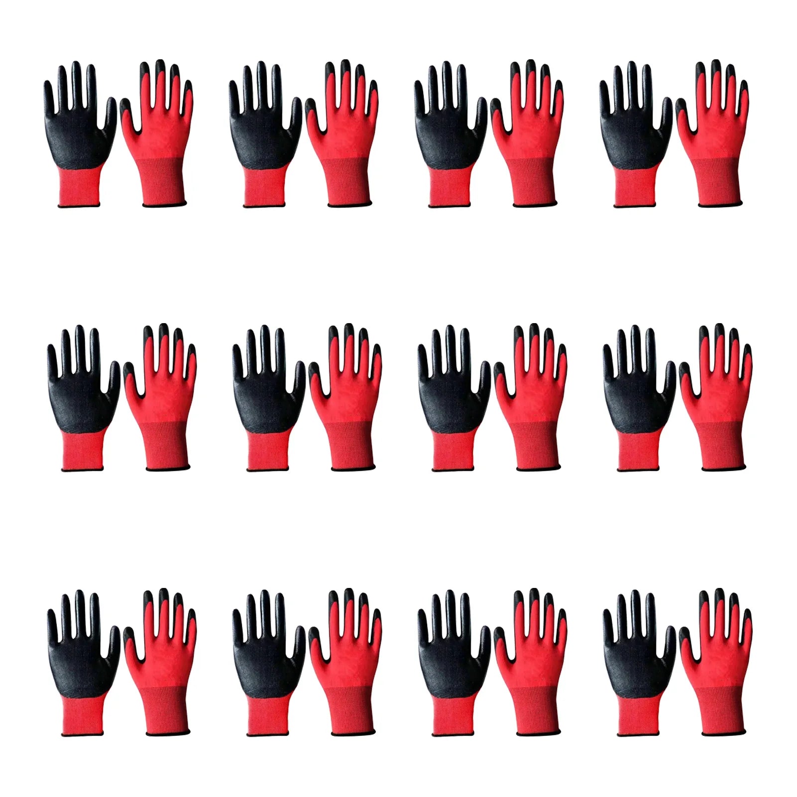 General Multi Use Safety Work Gloves Oil & Wear Resistant Labour Work Protection Gloves for Construction Warehouse Wear MIAO-US