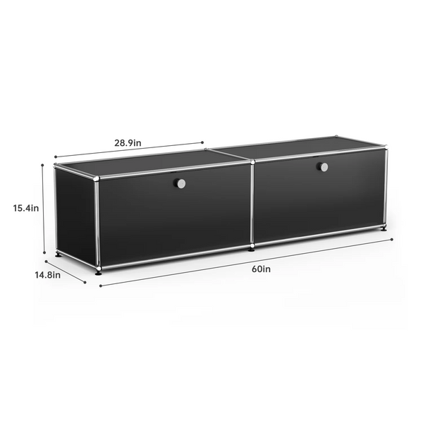 black-1-layer-2-door