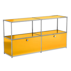 Modern Storage Cabinet Versatile Free-Standing Organizer for Living Room Bedroom and Home Office Bookshelf