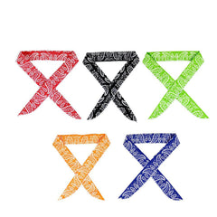 Summer Ice Cooling Scarf Cooling Neck Wrap Perfect for Sports Hiking Running and Outdoor Travel UV Protection