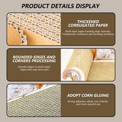 Large Cat Sofa Scratcher Couch Cat Sofas Bed Lounge Bed Indoor Pet Cats Kitten Interactive Play Toys 31*70*28cm