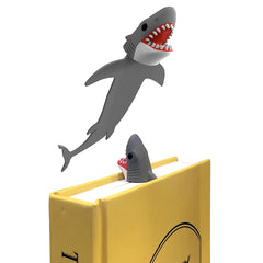 3D Stereo Funny Marker Book Clip Cute Shark Crocodile Of Pages Gift Children Supply Creative Stationery Bookmarks