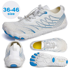 Unisex Aqua Shoes Quick Dry Water Shoes Non Slip Beach Swimming Surfing Shoes Summer Breathable Water Sports Upstream Sneakers